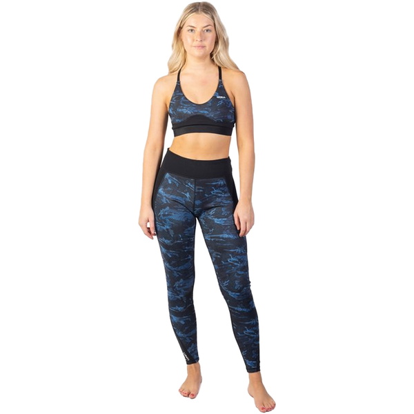2025 Gul Womens Luna7 SUP Bra LA0303-C1 - Nu Wave Camo / Black